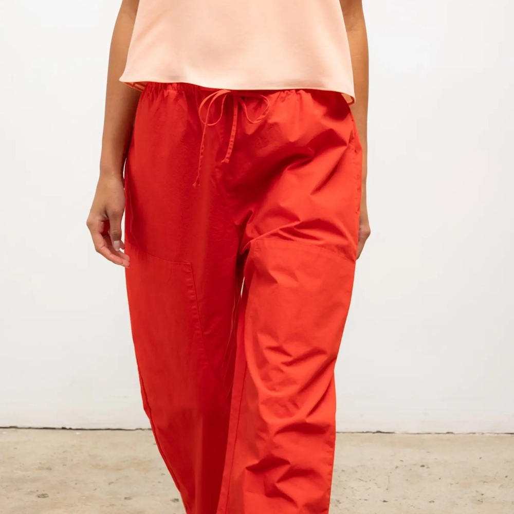 Leset Kyoto Carpenter Pant Cerise - Picture 2 of 10